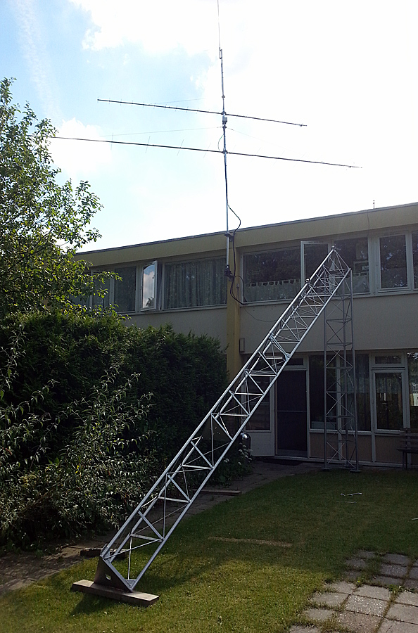 En klaar voor de antennes